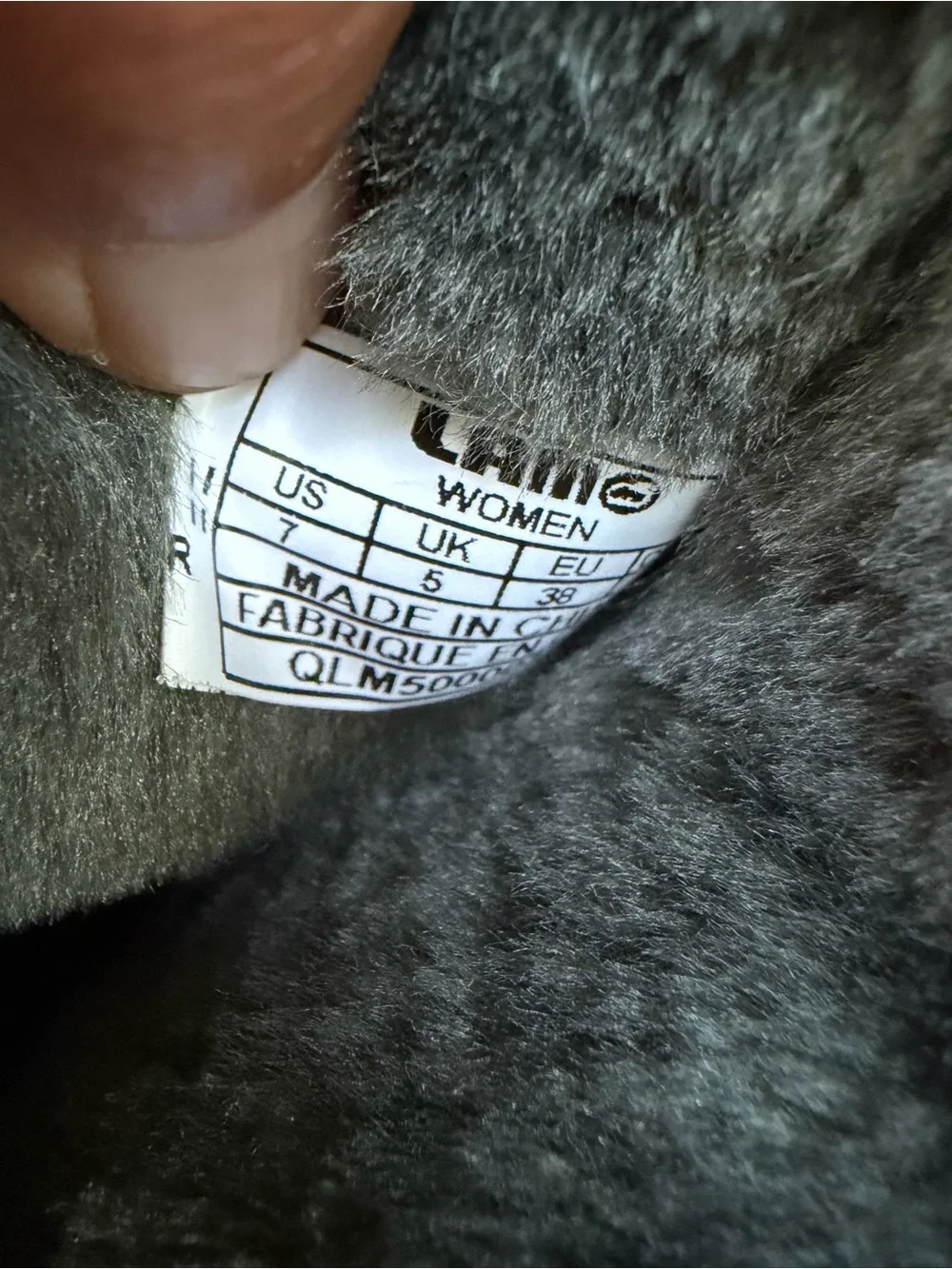 LAMO Juniper Women’s Gray Suede Faux Fur Lined Mid-Calf Side Zip Boots 7